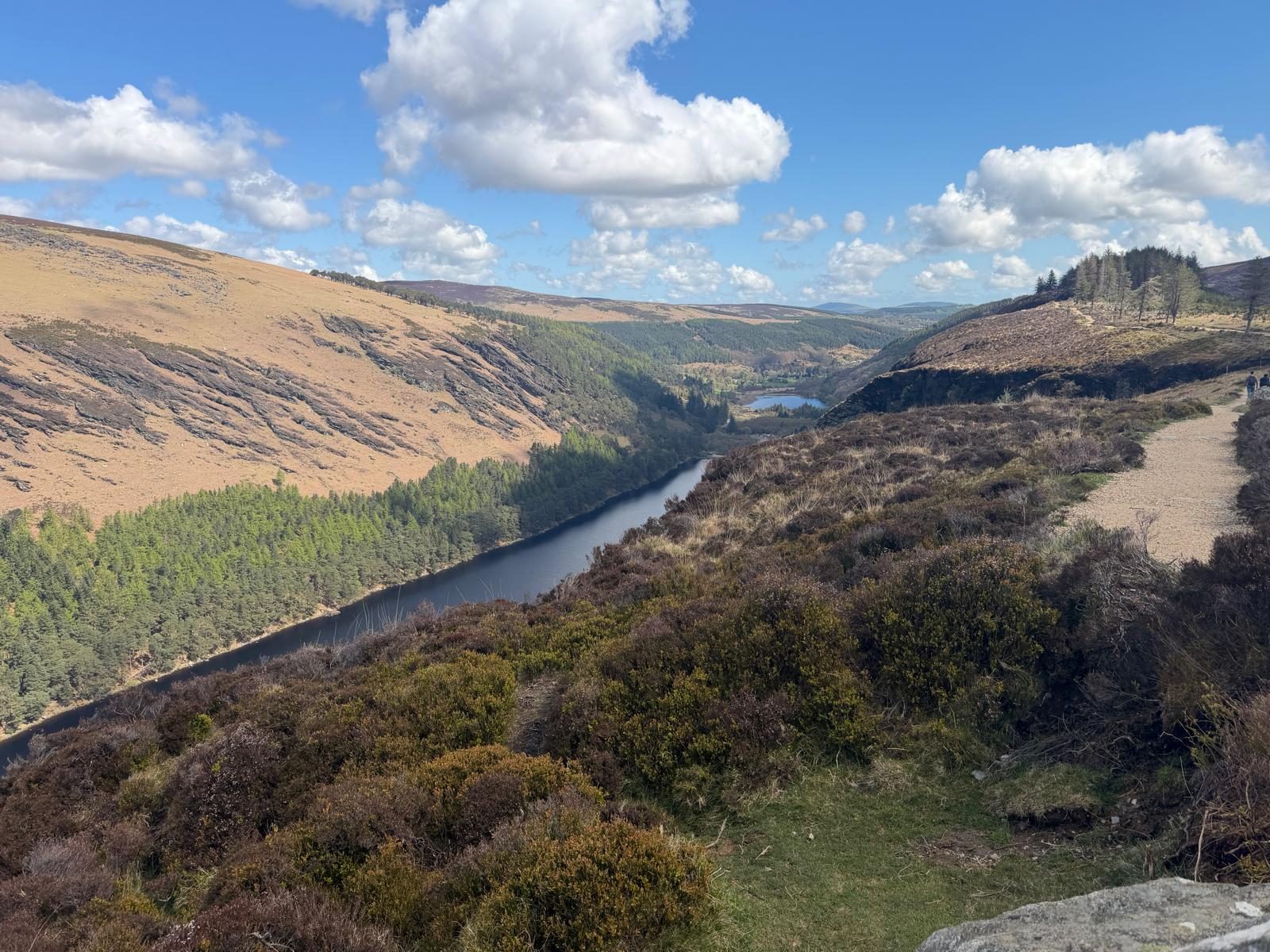 A landscape along the journey